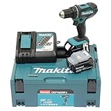 Makita DDF482RFJ Akku-Bohrschrauber 18V / 3,0 Ah, 2 Akkus + Ladegerät im MAKPAC Schwarz,...