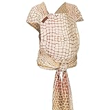 Hoppediz Hop-Tye Advanced - 4-in-1 Babytrage für Neugeborene ab Geburt - Halfbuckle...