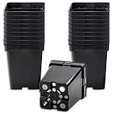 20 x Anzuchttopf Pflanztopf 5 L schwarz 18 x 18 cm x 22 cm Blumentopf...