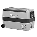 Alpicool T50 50 Liter Kühlbox 12V tragbarer Mini-Kühlschrank Gefrierbox