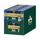Jacobs 2in1 Classic Getränkepulver Sticks, 120 Sticks mit löslichem...