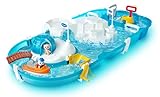 AquaPlay - Polar - Wasserbahn mit Eisberg, Stausee und Rampe für einen Wasserfall,...