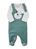 Sterntaler Unisex Baby Strampler-set Nicki Ben Strampelhose, Dunkelgrün (275),...