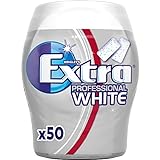 WRIGLEY'S EXTRA Professional White | Geschenk | Zuckerfrei | Eine Dose (1 x 50 Dragees)