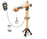 Dickie Toys - Mega Crane (120 cm) – extra großer Spielkran für Kinder von 3-5 Jahren,...