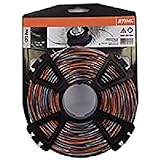 STIHL 00009304304 CF3 Pro Mähfäden kreuzförmig mit Carbonanteil, orange,...
