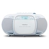 MEDION E66476 Stereo Sound System (Boombox, CD-Player, MP3, Kassette, tragbarer...