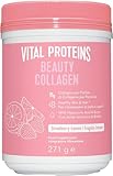 Vital Proteins Beauty Kollagen mit Hyaluronsäure, Hydrolisiertes Rinderkollagen, Biotin,...