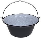 Ungarischer Gulaschkessel aus bruchsicherem Emaille Outdoor Camping Lagertopf Verschiedene...