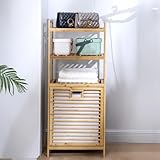 Zusammenklappbarer ausziehbarer Wäschekorb, freistehender Aufbewahrungskorb für...