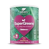 Nature's Finest Supergreens Balance - Veganes Proteinpulver mit Gerstengras, Weizengras,...