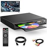 HDMI DVD Player | Unterstützt 1080P, USB, CD | Regionenfreier DVD Spieler für...