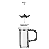 Windfromort French Press - Kaffeebereiter, Hitzebeständiges Borosilikatglas,...