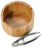 Kesper | Nussschale mit Nussknacker, Material: Bambus, Edelstahl, Maße: Ø 17 x...