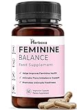Herboxa Feminine Balance Nahrungsergänzung (60 Kapseln) - Probiotikum für...