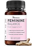 Herboxa Feminine Balance Nahrungsergänzung (60 Kapseln) - Probiotikum für...