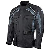 ROLEFF RACEWEAR Motorradjacke Herren mit CE Protektoren Regenmembrane Thermofutter Textil...