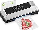 Bonsenkitchen Vakuumiergerät, Vakuumierer Folienschweißgerät für Sous Vide Kochen und...