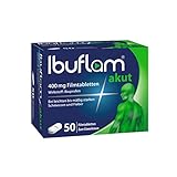 Ibuflam® akut 400 mg IBUPROFEN Filmtabletten| 50 Stk. | Ibu 400...