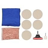 Glaspolitur 100g Ceroxidpulver Polierset Set Glasscheibenentferner für Windschutzscheibe...