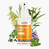 Fußspray BioFit pflanzlich Casida - Spray zum Schutz, Pflege & Hygiene der Füße und...