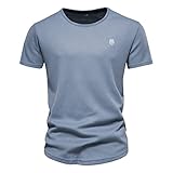 Herren Kurzarm Athletic Quick Dry Performance T-Shirt Standard Patchwork Sommer Shirts...