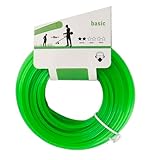 BEGRIS® Trimmer Faden Ersatz Unkrautschneiden 15M Schneidgarn, Faden Motorsense, Schnur...