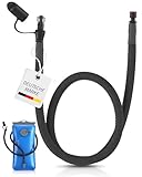 SASMO® Trinkschlauch für Trinkblase - isoliert | 100 cm Extralänge & BPA-FREI...