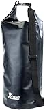Xcase Wasserdichte Taschen: Wasserdichter Packsack 25 Liter, schwarz...