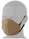 Taktische Schießen Halbmaske, Taktische Atmungsaktive Sportmaske Außenbereich...