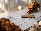 Knosp Solingen Spickmesser 12cm - Olivenholz, rostfrei, deutsches Küchenmesser, scharf,...