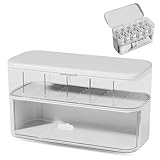 Marjoramy Doppelschicht Kabel Aufbewahrungsbox, Transparent Kabel Organizer Box...