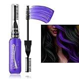 Temporäre Haarkreidefarbe Comb Set - Mascara Haarfarbe Vorübergehend | 8 Farbe...