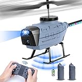 VATOS Hubschrauber Ferngesteuert Hindernisvermeidung,2.4GHz RC Helikopter Hobby mit...