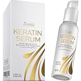 Vitamins Haar Serum Keratin Haarpflege - Biotin, Kollagen und Castor Oil Anti Frizz...