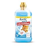 Kuschelweich Vollwaschmittel flüssig - für 22 Wäschen, hautverträglich,...
