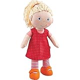 HABA 302108 - Puppe Annelie, Stoffpuppe mit Kleidung und Haaren, 30 cm,...