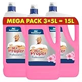Mr. Proper Professional Allzweckreiniger Kirschblüte, 15L (3 x 5 L), Entfernt...