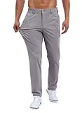 JMIERR Herren-Golfhosen 2024 Sommer Stretch-Jogginghose mit Taschen Men Casual...