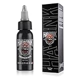 HAWINK Professionelle Tattoo Farbe Concentrated Black Tattoo Ink Schwarze 1 Flasche mit...