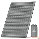 QPAU Camping Isomatte Selbstaufblasend 2 Personen mit Fuß Pumpe, 12CM Ultra-Dicke...