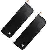 navor Krawattenetui für Herren Black(2packs)