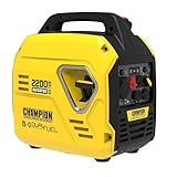 Champion 2200 'The Mighty Atom' (Dual Fuel LPG/Benzin-Generator, 2,2 kW, mit LED-Anzeigen,...