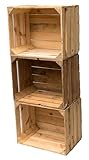 Holzkisten im Set Angebot: Originale Vintage Obstkisten zum Möbelbau od. als Dekoration,...