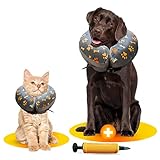 Halskrause Hund & Katze, Hundekragen Leckschutz, Halskragen weich nach OP, Schutzkragen...