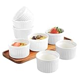 Förmchen Creme Brulee Set, 8 x Soufflé Förmchen Ø 7.5 cm Creme Brulee...