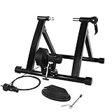 SONGMICS Rollentrainer, magnetischer Fahrrad-Widerstandstrainer mit...