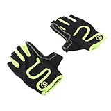 aqxreight Segelhandschuhe, 3/4-Kurzfinger-Fahrrad-Mountainbike-Fahrradhandschuhe für...