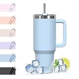 WATERSY 40oz Kaffeebecher to Go Thermobecher Doppelwandiger Edelstahl Vakuum Auslaufsicher...