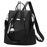 Eshow Rucksack Damen Klein, Anti-Diebstahl Elegant Cityrucksack Tagesrucksack,...